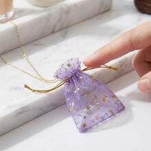 100pcs Children's Party Candy Gift Bags, Exquisite Small Mesh Bags, Small Gift Packaging Bags, Mesh Candy Bags, Children's Birthday Party Souvenirs Bags, Mini Exquisite Small Gift Bags, Holiday Candy Storage Bags - Multicolor - View 6