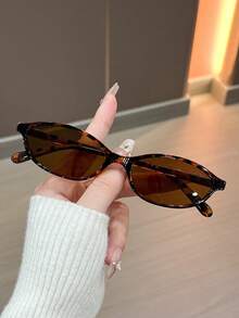 8pcs Casual PC (Polycarbonate) Combination Frame Glasses, Y2K Style, Suitable For Beach, Travel, Party, Gift, Daily Matching, Women Set - Multicolor - View 3
