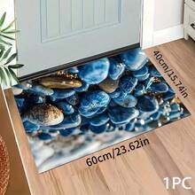 1pc Marble Pattern Design, Kitchen Decor, Home Decor, Decorative Mat, Fashion Doormat, Multi-Purpose Mat, Kitchen Floor Mat, Kitchen Mat Set, Kitchen Floor Protector, Comfort Standing Mat, Living Room Bedroom Bathroom Laundry Office Area Rug, Home Decoration Indoor - Multicolor - View 5