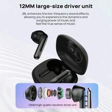 JBL T280TWS X2 无线蓝牙耳机，Type-C 充电，通话降噪，半入耳式音乐耳机 - 查看 4