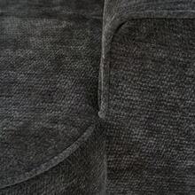 Chaise longue sin montaje – Sofá cómodo y suave con cojines incluidos y bolsillos laterales. - Negro - Ver 7
