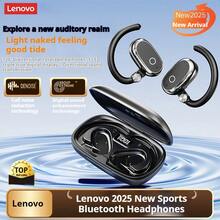 Lenovo EA366 Hanging Bluetooth Earphones, Stable Bluetooth 5.4 Connection, Sweat-Proof & Anti-Drop Design, Comfortable Wear, Noise Cancelling Headphones Compatible With Apple, Android And Other Bluetooth Devices - View 9