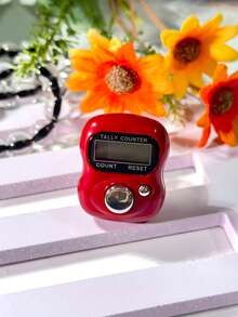 电子念珠戒指，手指电子念珠祈祷戒指计数器，数字显示便捷戒指计数器，减压手压计数器，适用于商务、祈祷计数、节日礼物 - 多色 - 查看 28