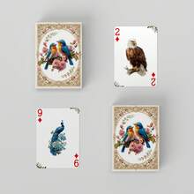 YFOPEN Bộ bài tây chủ đề chim, với hình ảnh chim ruồi, vẹt, công, đại bàng, chim ác và các loài khác, là bộ bài sưu tầm độc đáo, mỗi thiết kế đều khác biệt, chất liệu bền chắc, phù hợp cho các bữa tiệc theo chủ đề, sưu tập bài tây, trò chơi trên bàn, làm quà tặng. - Nhiều màu - Xem 8