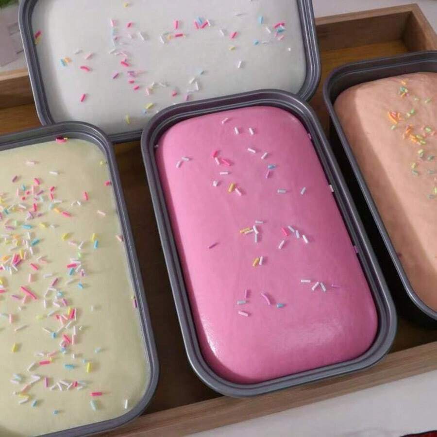 1pc Simulation Cake Box, Suitable For Stress Relief Toy, Daily Office, Study, Gift, Birthday, Halloween, Christmas, Holiday Party Pranks, Office And Student Stress Relief And Fun, Suitable For Party Gifts Of All Ages - Multicolor - View 1