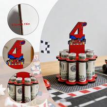 1 chiếc hộp đựng tiền hình nhện bằng gỗ, thích hợp làm quà tặng tiền mặt, trang trí ví, hộp đựng tiền trang trí bánh sinh nhật, trưng bày tiền xu trong bữa tiệc, đồ trang trí tiền sinh nhật vui nhộn, phụ kiện trang trí bánh sinh nhật, quà tặng - Đồ trang trí - Xem 9