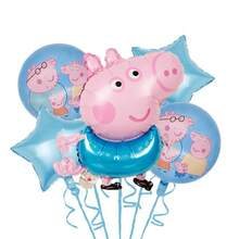 Large Letter Foil Balloons & Star Balloons Set, Suitable For Birthday Party Decorations - As Shown In the Figure - View 7