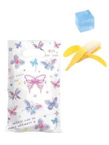 1/2/3/4个创意香蕉挤压玩具,附赠礼品袋,弹性香蕉减压球玩具,随机颜色迷你挤压立方体,减压挤压玩具,软玩具,减压玩具,抗压玩具,Taba挤压玩具,感官玩具,桌面装饰,生日、万圣节、圣诞节、派对的理想礼物,派对礼品袋填充物 - 彩色 - 查看 14