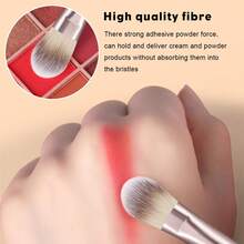 19PCS Makeup Tools Set Including:18PCS Makeup Brush Set+1pc Storage Bucket - Multicolor - View 8