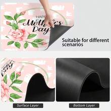1pc Kitchen Counter Drying Mat, Absorbent Non-Slip Coffee Pad, Heat Resistant Countertop Decor For Coffee Bar, Home Dining Table Decoration, Multiple Styles Available, Mother's Day Home Decor Mat - Qing Ye Picks Up the Light - View 10