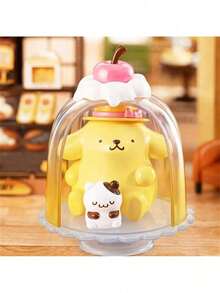 Miniso Sanrio Character Colorful Food Series Blind Box Cute Cartoon Kuromi My Melody Cinnamoroll Hangyodon Pochacco Model Anime Figurine Toy Ornament Birthday Holiday Gift (Random Delivery, 1pc) - Multicolor - View 9
