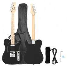 39 Inch Right Handed Guitar, Smooth Playing Feel, Comfortable Design, Ideal For Beginners, Students, Practice & Daily Use, Stylish Black Finish, Perfect Gift For Music Lovers - màu nâu - Xem 1