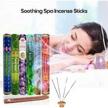 Assorted Exa Incense Sticks Pack Of 6 France Sticks Eac Tu Contains 20 Sticks Long-Lasting Erapy  Meditation Ation Yoga And Ome France - 6 Assorted Fragrances - View 3