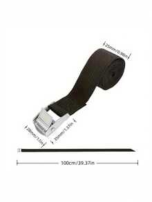 6 dây buộc hàng có khóa ratchet điều chỉnh được, độ bền cao và chống mài mòn, thích hợp cho xe tải/rơ moóc/giá đỡ xe đạp, và chống trượt. - Nhiều màu - Xem 5