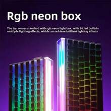 AULA HERO 84HE Wired Mechanical Keyboard, 80% Layout, 84 Keys, RT Gaming, 8K Polling Rate, RGB Lighting, 5-Layer Cushioning - View 9