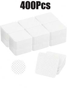 1000片无绒指甲清洁湿巾，无纺布指甲清洁垫，睫毛嫁接胶水清洁湿巾，指甲清洁垫用品（白色） - 彩色 - 查看 10