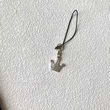 1/2pcs Rhinestone Crown Phone Lanyard Charm, Personalized Phone Accessory, Fits Universal Smartphones, Cute Pendant For CCD Camera, Keys, Phone Strap - Silver - View 5