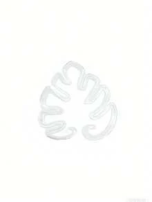 1个植物支架，坚固的攀援植物茎夹，藤蔓固定器，室内花茎固定器，塑料园艺工具，适用于攀援植物，可用于露营/婚礼/花园装饰/卧室装饰/房间装饰/家居装饰/秋季装饰/情人节/复活节 - 多色 - 查看 12