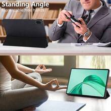 适用于三星 Galaxy Tab 平板电脑的保护套，兼容三星 Galaxy Tab S10lite，防摔，超薄/智能支架/自动唤醒，三折设计，全方位保护；兼容三星 Galaxy Tab A11 平板电脑保护套，兼容三星 Galaxy Tab A11 Plus 11 英寸/S11 11 英寸 (2025)/S10 Lite 10.9 英寸/A9/A8/A7 Lite/A9PULS、A16；兼容 iPad 第 11 代平板电脑保护套，兼容 iPad Air 11 英寸（2026 款）、第 9 代 10.2 英寸、第 10 代保护壳 - 黑色 - 查看 5