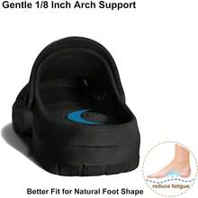 Breathable Slip Resistant Work Clogs For Kitchen And Garden - 黑色 - 查看 7