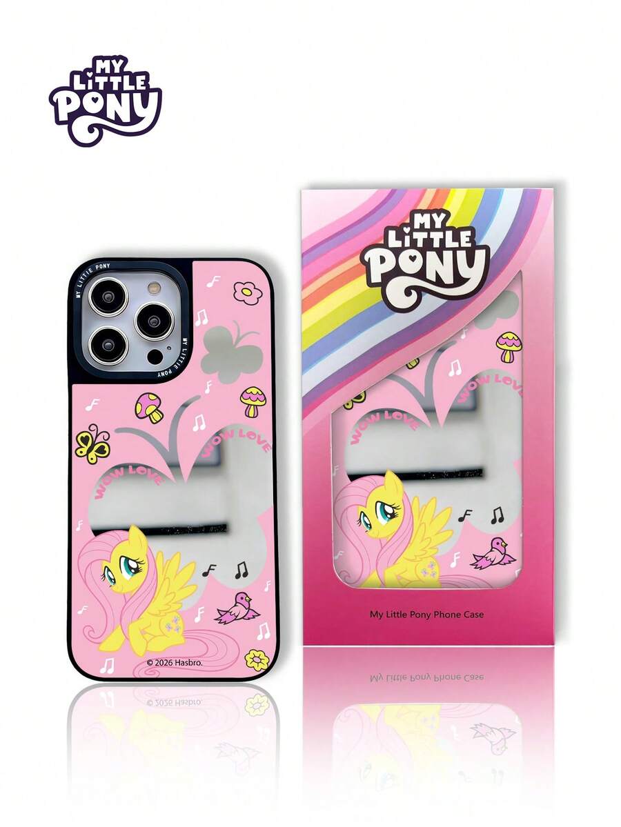 Hasbro MY LITTLE PONY Ốp điện thoại tráng gương chính hãng, ốp điện thoại hoạt hình nữ tính, ốp điện thoại quà tặng ngày lễ, đóng hộp, tương thích với Apple iPhone 17, 17 Air, 17 Pro, 17 Pro Max, 11, 12, 13, 14, 15, 16 Pro, 16 Pro Max, 14 Plus, 15 Plus, 16 Plus, 15 Pro Max, 16 Pro, 16 Pro Max - Nhiều màu - Xem 1