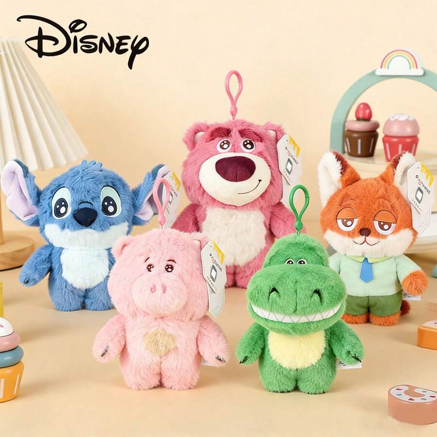 Disney 迪士尼《星际宝贝》抱抱熊毛绒玩具，小猪睡枕，适合亲子互动，情人节礼物 - 彩色 - 查看 1