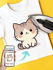 Hình dán chuyển nhiệt tùy chỉnh, Hình dán chuyển nhiệt tùy chỉnh, Hình dán chuyển nhiệt tùy chỉnh, Chuyển nhiệt tùy chỉnh, Hình dán chuyển nhiệt áo thun, Hình dán chuyển nhiệt DTF tùy chỉnh, In chuyển nhiệt ảnh và tên tùy chỉnh, Hình dán chuyển nhiệt logo ngực áo thun, Miếng dán chuyển nhiệt áo thun - Nhiều màu - Xem 5