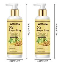 SUMIFANG 两瓶“老焦轩”洗发水和护发素，每瓶100毫升。生姜精华能深层滋养秀发，改善发丝干燥，提供营养，并对头发产生滋养效果。 - 滋養 - 查看 7