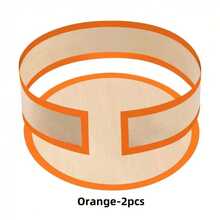 硅胶烘焙垫套装（圆形垫+侧边），耐热且可放入洗碗机清洗 - 彩色 - 查看 18