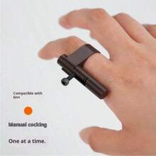 手指枪游戏，缓解压力，可爱卡通迷你手指枪，热门电子产品 - 彩色 - 查看 7