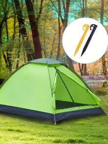 Ground Pegs, Picnic Mat Wind Anchor Nails, Outdoor Travel Beach Mat Camping Anchor Nails, Anchor Nails, Camping Tent Wind Sand Beach Nails, Tent Accessories - Multicolor - View 7