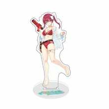 精美亚克力立牌摆件，灵感源自Hololive，以精湛工艺展现标志性VTuber角色。高透明度的亚克力材质突显了角色的精致细节和鲜艳设计，营造出引人注目的视觉效果。 - 彩色 - 查看 7