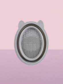 1/2 Sets Pink/Gray/Purple Expandable Reusable Durable Makeup Brush Cleaning Tool Kits, Suitable For Makeup Brushes, Puffs And Sponges, Makeup Tool Sets - Multicolor - View 14