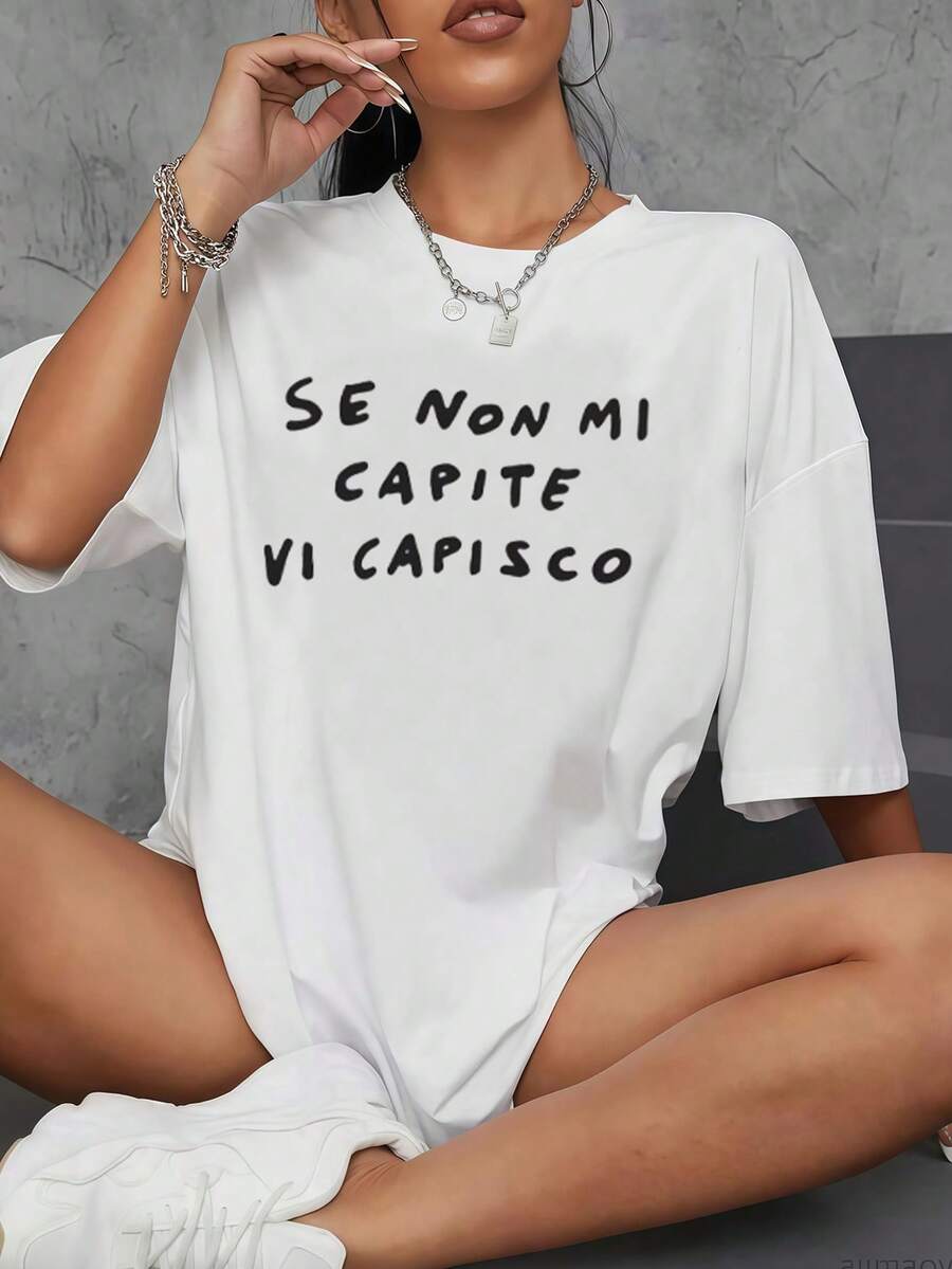 Áo thun nữ cổ tròn tay ngắn dáng rộng màu trơn, 100% cotton, in chữ và họa tiết, trang phục thường ngày mùa xuân hè, phong cách đường phố, đi nghỉ mát, áo thun mùa đông nữ, Noistamujer, áo thun oversized nữ, họa tiết nữ, áo thun tay ngắn nữ, áo mùa hè, K-Pop Warriors, quần áo nữ, quần áo mùa hè nữ, áo len, dự tiệc, áo nỉ nữ, bộ đồ mùa đông nữ, quần áo mùa hè nữ, mùa hè nữ, Y2k, nữ, quần áo nữ dáng đầy đặn, áo nỉ cỡ lớn nữ, bạn bè, đi nghỉ mát, thường ngày, văn phòng/phòng khách/nhà/thể thao ngoài trời/phong cách retro/đơn giản, thiết kế vui nhộn, áo thường ngày bốn mùa, áo tay ngắn đôi ngày Valentine, áo tay ngắn unisex, hẹn hò, đi chơi lãng mạn, quà tặng ngày lễ, áo, thể thao, áo đen thanh lịch - Trắng 2 - Xem 1