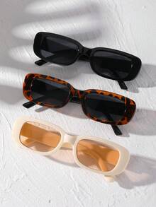 3副男士小方款时尚眼镜套装 - 小方框 - 查看 7