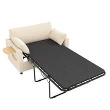 Futons - Beige + Corduroy + 2 Seat - View 9
