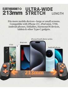 Tay cầm chơi game GameSir-X5 Lite Đen/Trắng có thể kéo dài | Kết nối có dây Type-C, cần điều khiển hiệu ứng Hall, tương thích với điện thoại thông minh, máy tính bảng, PC, trải nghiệm làm mát mượt mà chuẩn eSports. - Xem 3