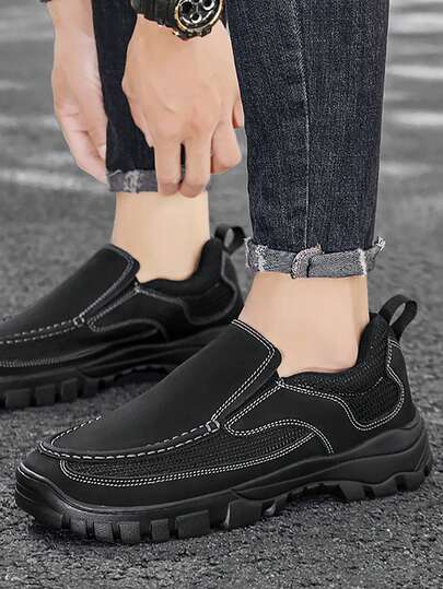 男士休闲鞋 舒适户外步行鞋 透气舒适男士运动鞋