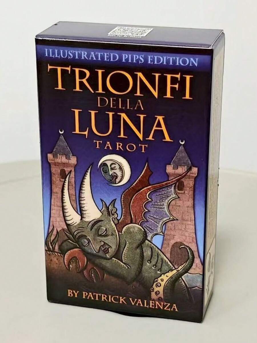 1 Hộp Bài Tarot Trionfi Della Luna Mới - Trò chơi để bàn cổ điển thú vị, giấy bền, tinh tế và dễ mang theo. - Nhiều màu - Xem 1