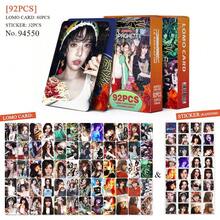 KPOP LE SSER Pasta 不同款式 LOMO 卡片、全息贴纸、高清照片卡、粉丝周边、专辑、演唱会周边、圣诞礼物、小礼物、收藏品、装饰品 - 彩色 - 查看 5