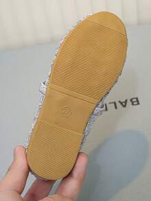 Nuove scarpe piatte da principessa in maglia bianca traforata con suola morbida per ragazze - Bianco - Visualizzare 5