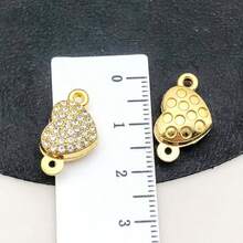 Heart-Shaped Magnetic Clasp Pendant, Heart Design Helps DIY Jewelry Magnetic Connector Bracelet Necklace - Multicolor - View 11