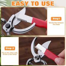 1/2 chiếc dụng cụ mài kéo, thích hợp cho kéo cắt tỉa cây, dụng cụ mài dao, đá mài gia dụng, dụng cụ mài dao nhanh, đá mài, dụng cụ nhà bếp, dụng cụ mài dao gia đình cầm tay, dụng cụ mài dao và kéo tiện lợi và nhỏ gọn. - Nhiều màu - Xem 4