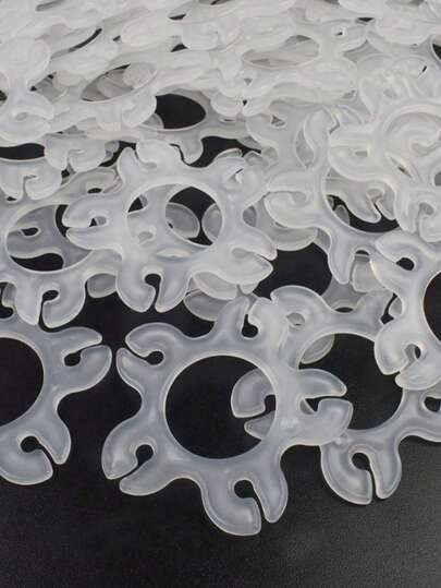 10pcs/30pcs 4.8cm Reusable Plastic Balloon Clips, Balloon Arch Connectors, Suitable For Valentine's Day, Wedding, Birthday Party, Christening, Mother's Day And Other Occasions