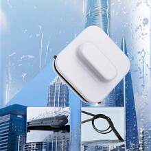 Double-Sided Magnetic Window Cleaner, High-Rise Window Magnetic Glass Cleaner With Safety Rope, Single-Handed Window Washing Tool, Double-Layer Glass Window Cleaner, Thick Glass Magnetic Window Cleaner, Stainless Window Cleaning Brush, Household Window Cleaning Tool - A - View 15