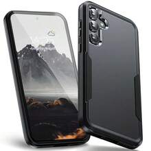 Ốp lưng điện thoại chuẩn quân đội dành cho Galaxy A06, A36, A26, A56, A25, A05, A35, A55, A14, A54, A33, A53, A71, A73, A17, S26, S25, S23, S22, S21, S26 Ultra, S25 FE, S24 Plus - màu đen - Xem 2