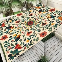 1 Piece Bohemian Floral Sunshade - Sunshade, Lightweight Polyester, Suitable For Beach, Camping, Garden, Picnic - Outdoor Adventure Sunshade (Excluding Poles) (Excluding Ropes) - 1PC - View 6
