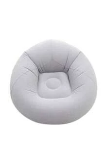 Bộ bàn ghế sân vườn gồm 1 ghế sofa hơi cỡ lớn, được làm từ chất liệu PVC bền chắc, phù hợp cho cả không gian sống trong nhà và ngoài trời, dễ dàng di chuyển và gấp gọn để cất giữ, có thể sử dụng cho các buổi dã ngoại ngoài trời và cắm trại. - ghế sofa bơm hơi phủ nhung - Xem 15