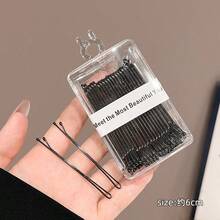 120个黑色简约发夹，刘海发夹，多功能隐形侧夹 - 彩色 - 查看 10