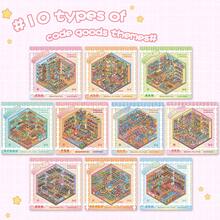 2026升级版高品质景观贴纸，3D微缩场景贴纸，DIY手工日记贴纸。卡通3D视觉贴纸，减压DIY场景，益智玩具贴纸，无需裁剪，培养手工技能，缓解压力，带来快乐。趣味贴纸，适用于Kindle、剪贴簿、笔记本电脑等。 - 3本套裝合集本+1個鐵鑷子 - 查看 2